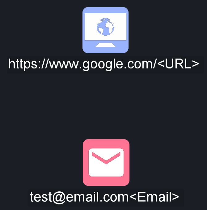 Extract Types From Text Example Result