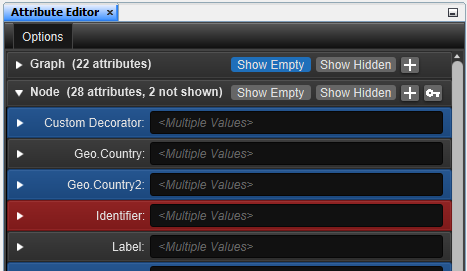 Attrbibute Editor Hide Empty Attributes