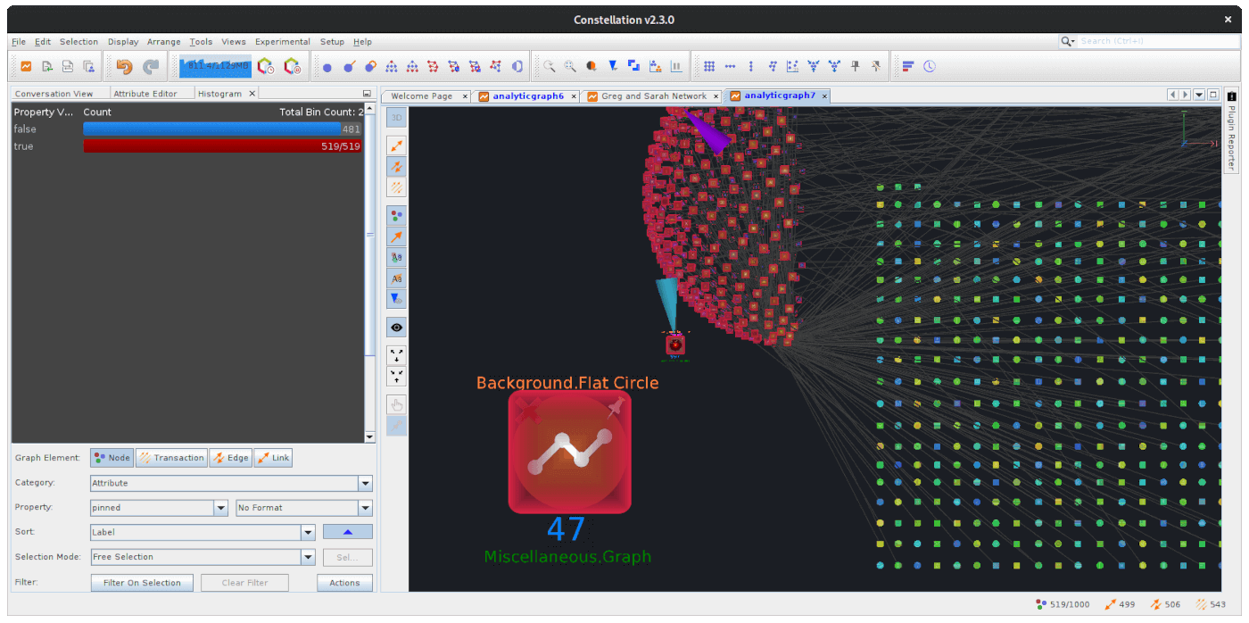 Pinned Nodes