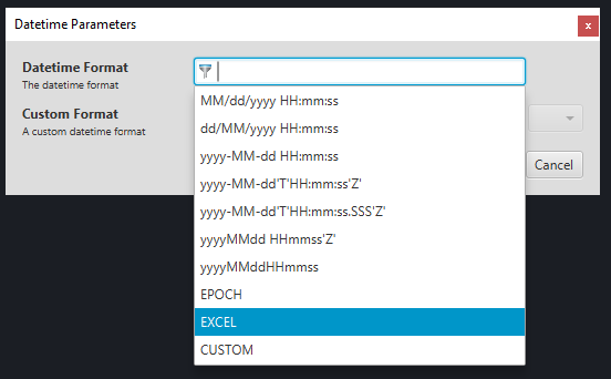 Excel Datetime Formatter